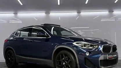 Used BMW X2 M Sport 192 HP (141 kW) 2018 Blue SUV