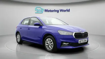 Used Skoda Fabia Comfort 110 HP (80 kW) 2023 Blue Hatchback
