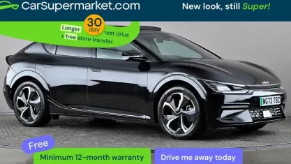 Begagnad Kia EV6 GT-Line S 239 kW (325 HK) 2022 Svart SUV