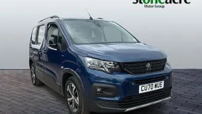 Used Peugeot Rifter GT-line 131 HP (96 kW) 2020 Blue MPV