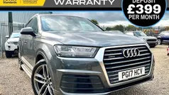 Grey Used 2017 Audi Q7 S-Line SUV | £17,490 (Fair price)