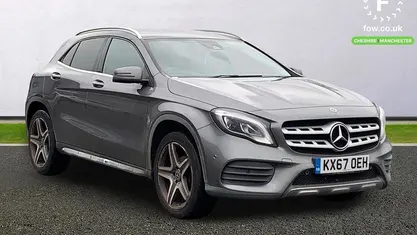 Used Mercedes GLA200 AMG Line Premium 136 HP (100 kW) 2017 Grey SUV