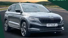 Graphite grey metallic Used 2024 Skoda Karoq SportLine SUV | £28,650 (Fair price)