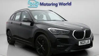 Used BMW X1 Sport Line 221 HP (162 kW) 2021 Black SUV