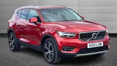 Fusion red Used 2021 Volvo XC40 Inscription SUV | £26,495 (Fair price)