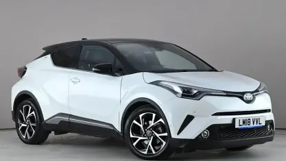 Begagnad Toyota C-HR 122 HK (89 kW) 2018 Vit SUV