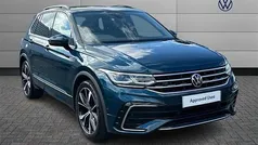 Blue Used 2022 VW Tiguan R-line SUV | £25,751 (Fair price)