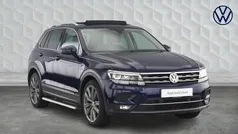 Blue Used 2019 VW Tiguan SEL SUV | £17,500 (Fair price)