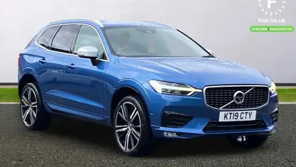 Used Volvo XC60 R-Design Pro 250 HP (183 kW) 2019 Blue SUV