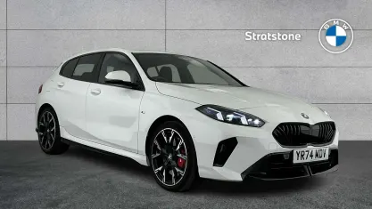 Used BMW 120 M Sport 168 HP (123 kW) 2024 White Hatchback