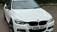 White Used 2018 BMW 320 M Sport Estate | £15,995 (Fair price)