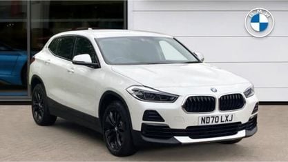Used BMW X2 Sport Line 140 HP (102 kW) 2020 Mineral white metallic SUV