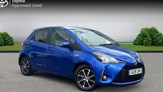 Blue Used 2019 Toyota Yaris Hybrid Hatchback | £11,727 (Good price)