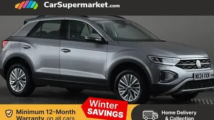 Silver Used 2024 VW T-Roc Life SUV | £19,197 (Fair price)