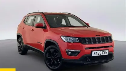 Begagnad Jeep Compass Night Eagle 140 HK (102 kW) 2020 Röd SUV