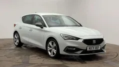 White Used 2021 Seat Leon FR Hatchback | £14,495 (Fair price)
