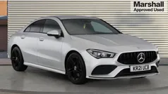 Silver Used 2021 Mercedes CLA200 AMG Line Premium Coupe | £20,047 (Fair price)