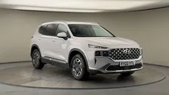 Glacier white metallic Used 2022 Hyundai Santa Fe Premium SUV | £26,350 (Fair price)