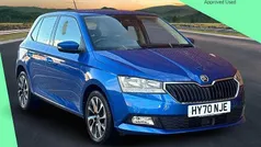 Race blue metallic Used 2020 Skoda Fabia SE Drive Hatchback | £11,200 (Fair price)