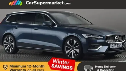 Blue Used 2021 Volvo V60 Inscription Estate | £17,697 (Fair price)