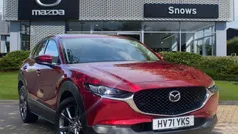 Soul crystal red Used 2021 Mazda CX-30 Inclusive SUV | £18,297 (Fair price)
