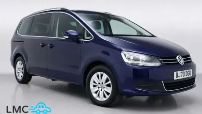 Used VW Sharan SE 150 HP (110 kW) 2020 Blue MPV