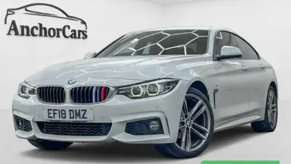 Used BMW 420 M Sport 184 HP (135 kW) 2018 White Coupe