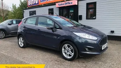 Used Ford Fiesta Zetec 82 HP (60 kW) 2013 Grey Hatchback