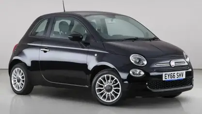 Used Fiat 500 Pop Star 69 HP (50 kW) 2016 Black Hatchback