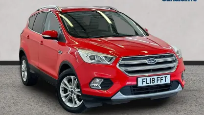 Used Ford Kuga Titanium 120 HP (88 kW) 2018 Red SUV