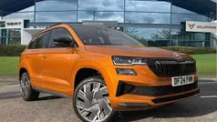 Orange Used 2024 Skoda Karoq SportLine SUV | £27,295 (Fair price)