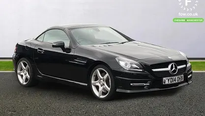 Used Mercedes SLK250 AMG 204 HP (150 kW) 2013 Black Cabriolet