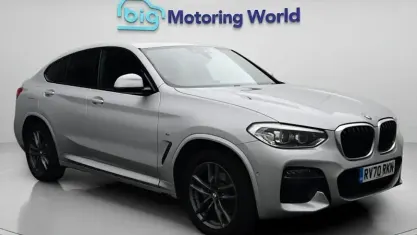 Used BMW X4 M Sport 190 HP (139 kW) 2020 Silver SUV