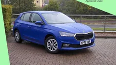 Energy blue Used 2022 Skoda Fabia Comfort Hatchback | £13,990 (Fair price)