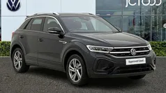 Black Used 2024 VW T-Roc R-line SUV | £24,513 (Fair price)