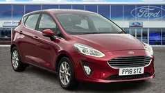 Red Used 2018 Ford Fiesta Zetec Hatchback | £9,295 (Fair price)