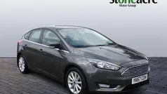 Grey Used 2017 Ford Focus Titanium Hatchback | £8,695 (Fair price)