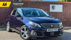 Blue Used 2020 Peugeot 308 S Hatchback | £9,900 (Fair price)