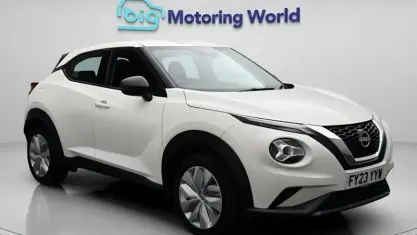 Used Nissan Juke Acenta 114 HP (83 kW) 2023 White SUV