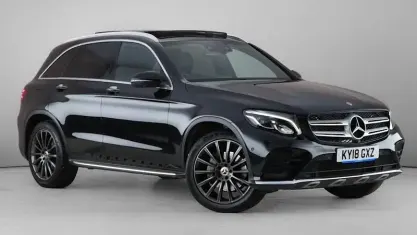 Used Mercedes GLC250 AMG Line Premium 204 HP (150 kW) 2018 Black SUV