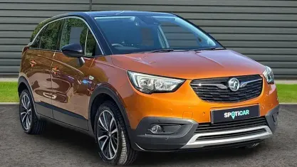Used Vauxhall Crossland X Elite 110 HP (80 kW) 2018 Orange SUV
