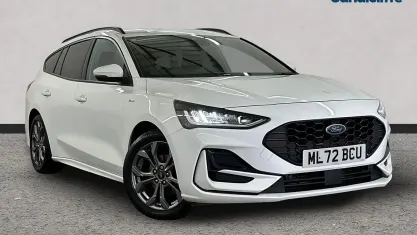 Used Ford Focus ST-Line 125 HP (91 kW) 2022 White Estate