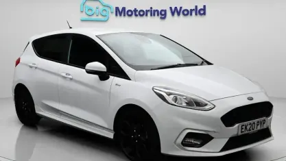 Second-hand Ford Fiesta ST-Line 125 CP (91 kW) 2020 Alb Hatchback