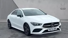 White Used 2023 Mercedes CLA180 Executive Sedan | £26,480 (Fair price)