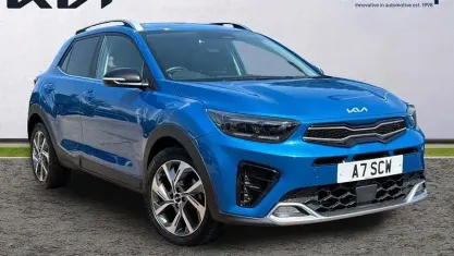 Used Kia Stonic GT-Line 101 HP (74 kW) 2024 Blue SUV