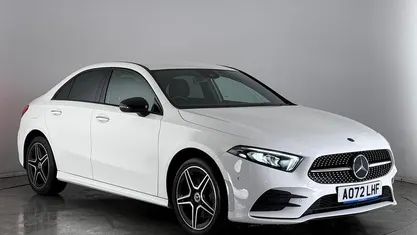 Used Mercedes A250 AMG Line Premium 218 HP (160 kW) 2022 White Sedan