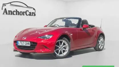 Used Mazda MX5 131 HP (96 kW) 2017 Red Cabriolet