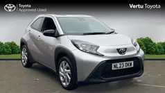 Silver Used 2023 Toyota Aygo PURE Hatchback | £11,974 (Fair price)