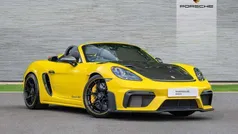 Yellow New 2024 Porsche 718 Cabriolet | £138,456