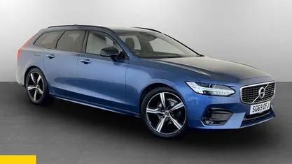 Blue Used 2019 Volvo V90 R-Design Estate | £16,195 (Fair price)